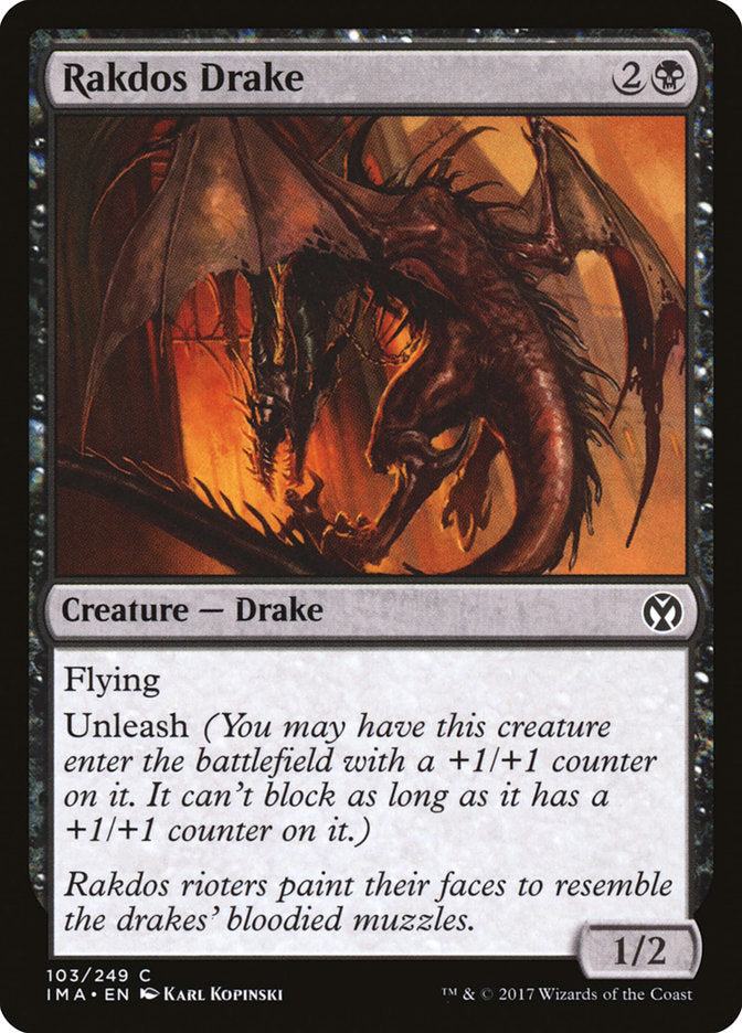 Rakdos Drake [Iconic Masters] | Shuffle n Cut Hobbies & Games