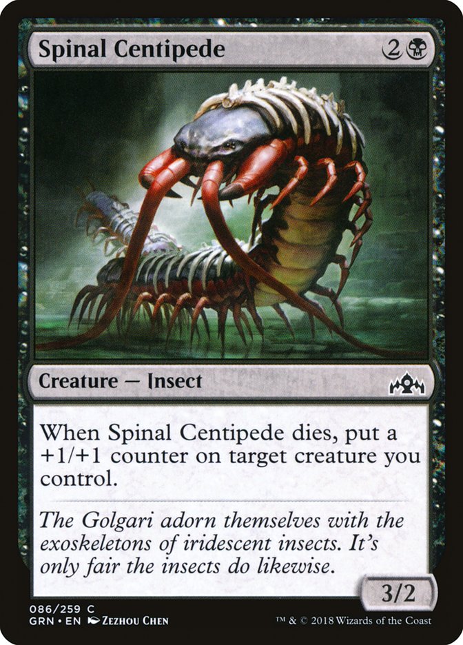 Spinal Centipede [Guilds of Ravnica] | Shuffle n Cut Hobbies & Games