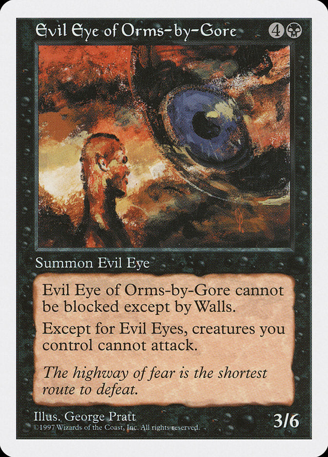 Evil Eye of Orms-by-Gore [Fifth Edition] | Shuffle n Cut Hobbies & Games
