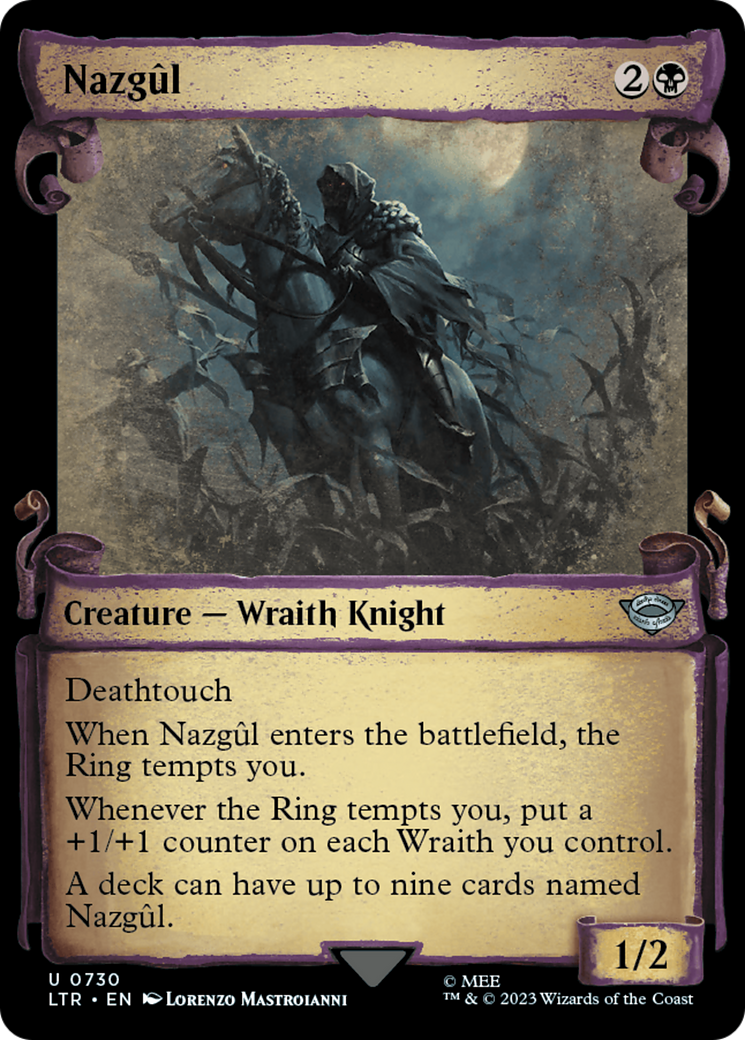Nazgul (0730) [The Lord of the Rings: Tales of Middle-Earth Showcase Scrolls] | Shuffle n Cut Hobbies & Games