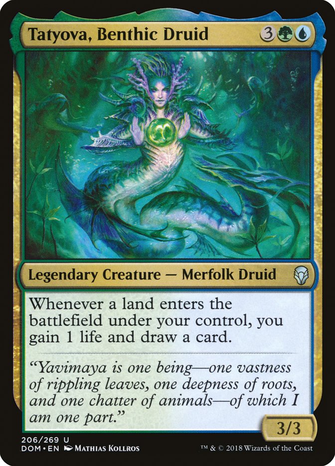 Tatyova, Benthic Druid [Dominaria] | Shuffle n Cut Hobbies & Games