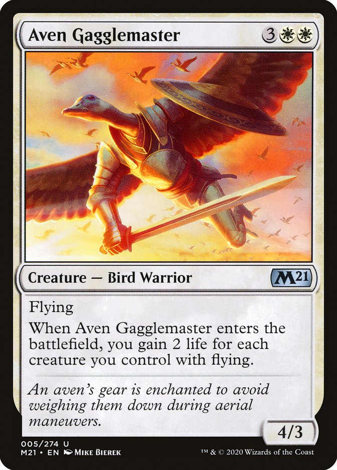 Aven Gagglemaster [Core Set 2021] | Shuffle n Cut Hobbies & Games