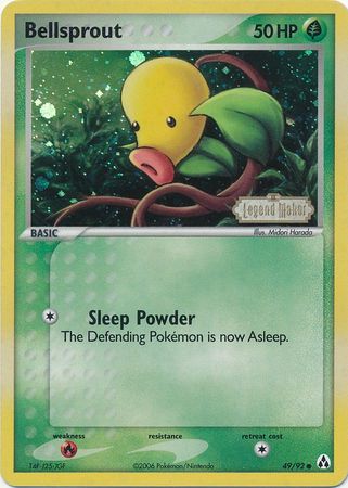 Bellsprout (49/92) (Stamped) [EX: Legend Maker] | Shuffle n Cut Hobbies & Games