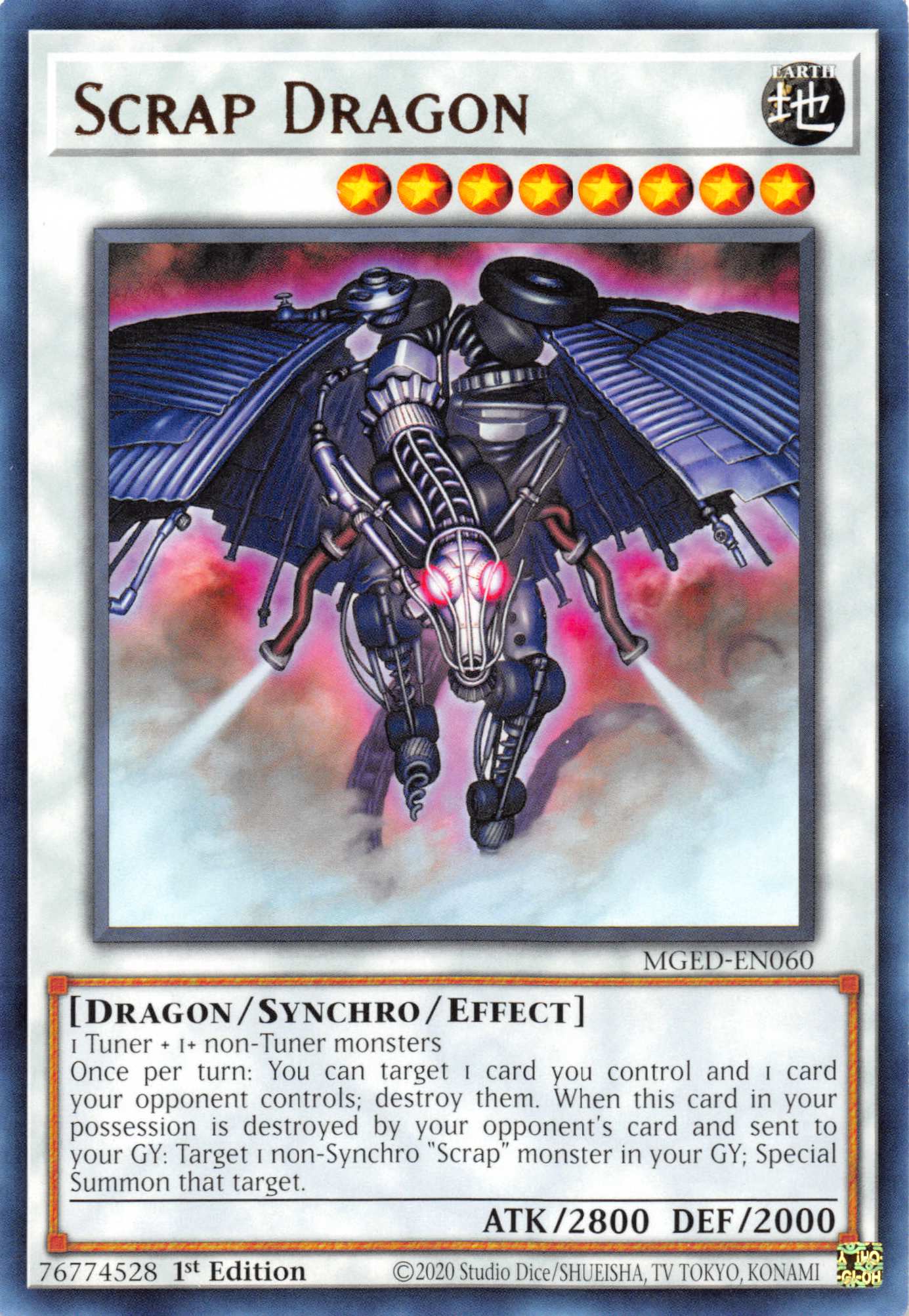 Scrap Dragon [MGED-EN060] Rare | Shuffle n Cut Hobbies & Games