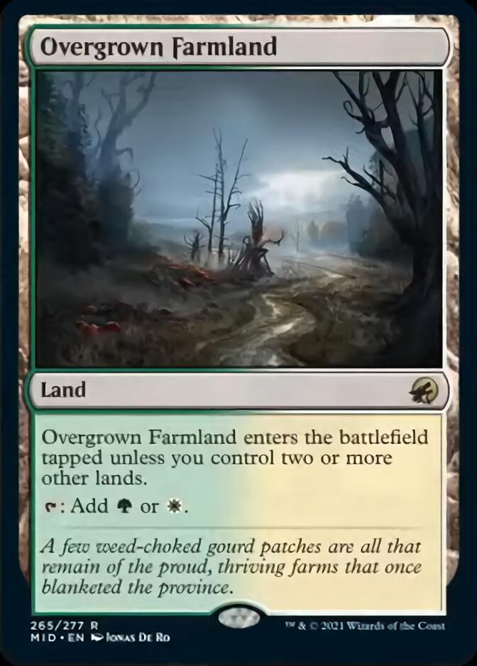 Overgrown Farmland [Innistrad: Midnight Hunt] | Shuffle n Cut Hobbies & Games