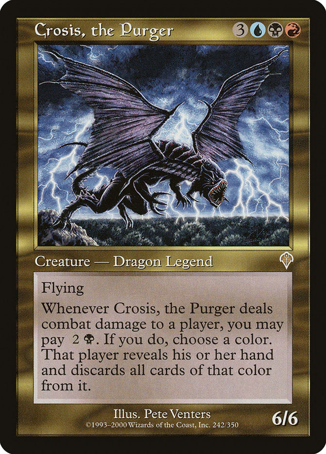 Crosis, the Purger [Invasion] | Shuffle n Cut Hobbies & Games