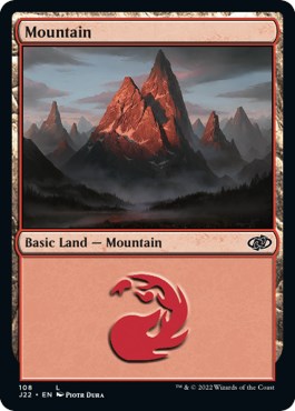 Mountain (108) [Jumpstart 2022] | Shuffle n Cut Hobbies & Games