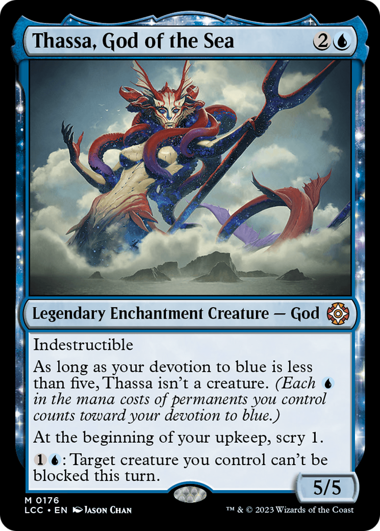 Thassa, God of the Sea [The Lost Caverns of Ixalan Commander] | Shuffle n Cut Hobbies & Games