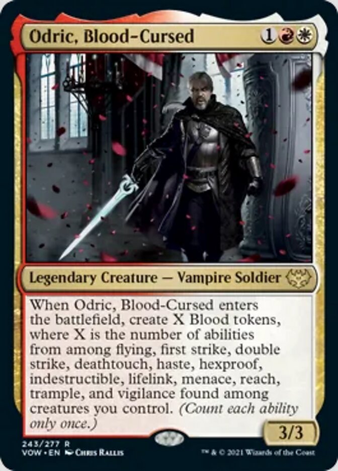 Odric, Blood-Cursed [Innistrad: Crimson Vow] | Shuffle n Cut Hobbies & Games