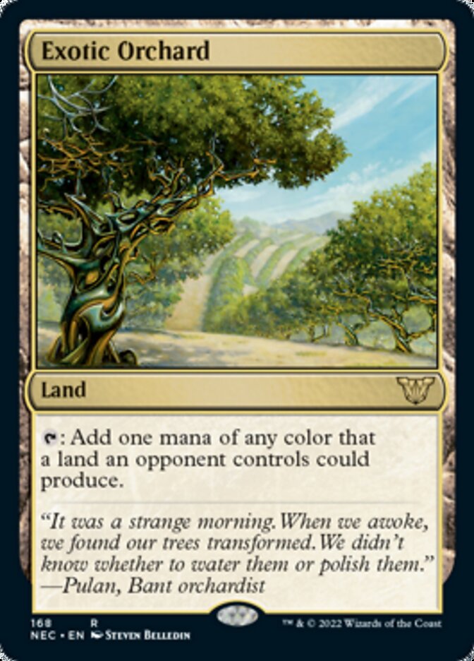 Exotic Orchard [Kamigawa: Neon Dynasty Commander] | Shuffle n Cut Hobbies & Games