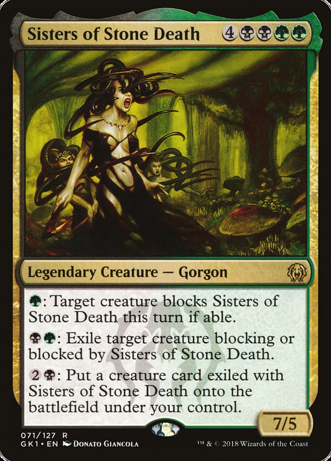 Sisters of Stone Death [Guilds of Ravnica Guild Kit] | Shuffle n Cut Hobbies & Games