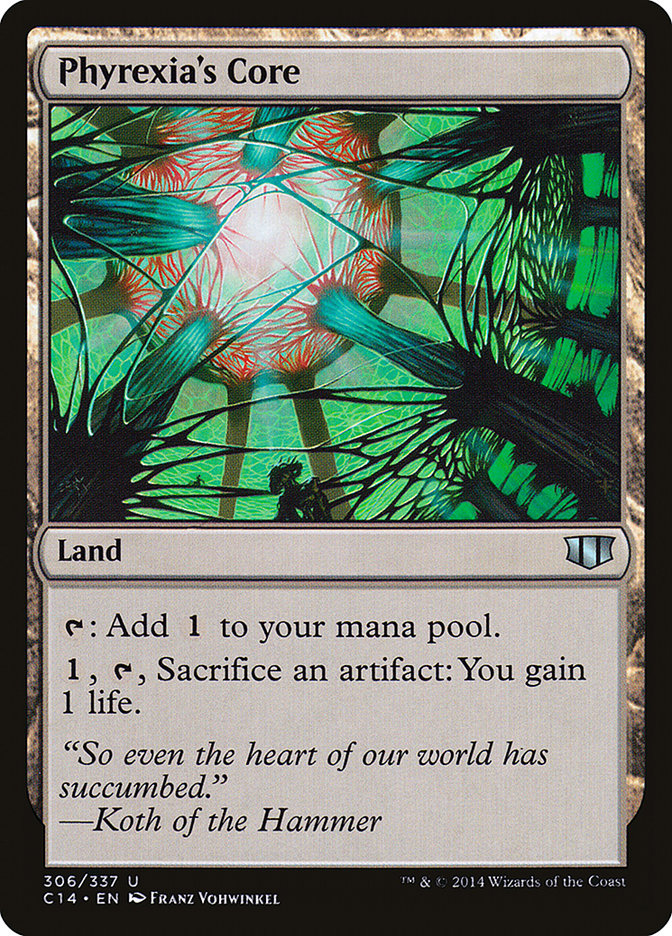 Phyrexia's Core [Commander 2014] | Shuffle n Cut Hobbies & Games