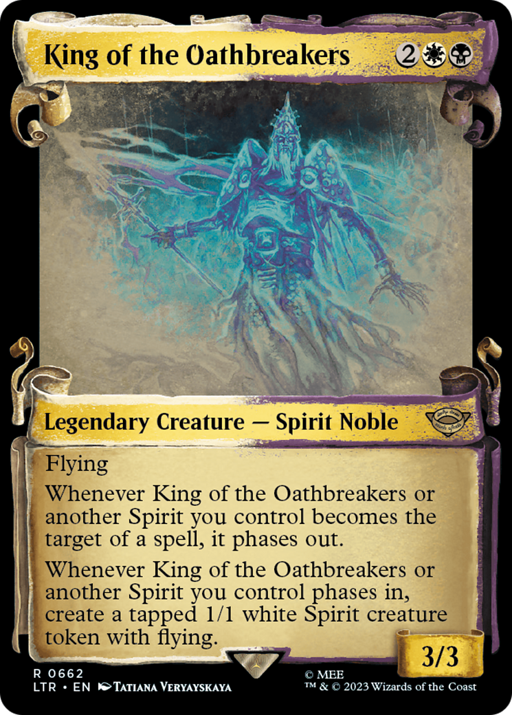 King of the Oathbreakers [The Lord of the Rings: Tales of Middle-Earth Showcase Scrolls] | Shuffle n Cut Hobbies & Games