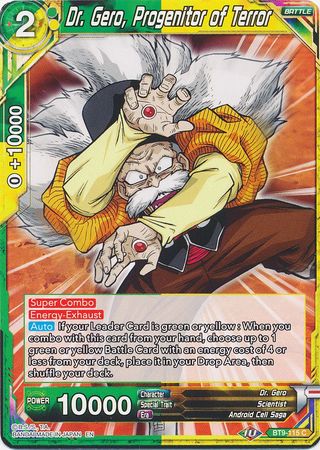 Dr. Gero, Progenitor of Terror [BT9-115] | Shuffle n Cut Hobbies & Games