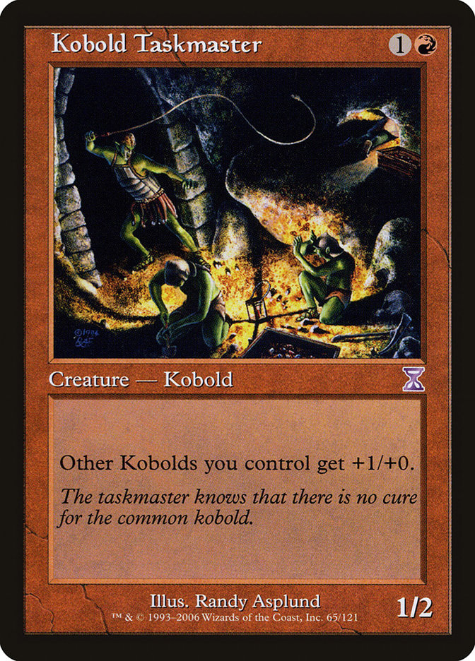 Kobold Taskmaster [Time Spiral Timeshifted] | Shuffle n Cut Hobbies & Games