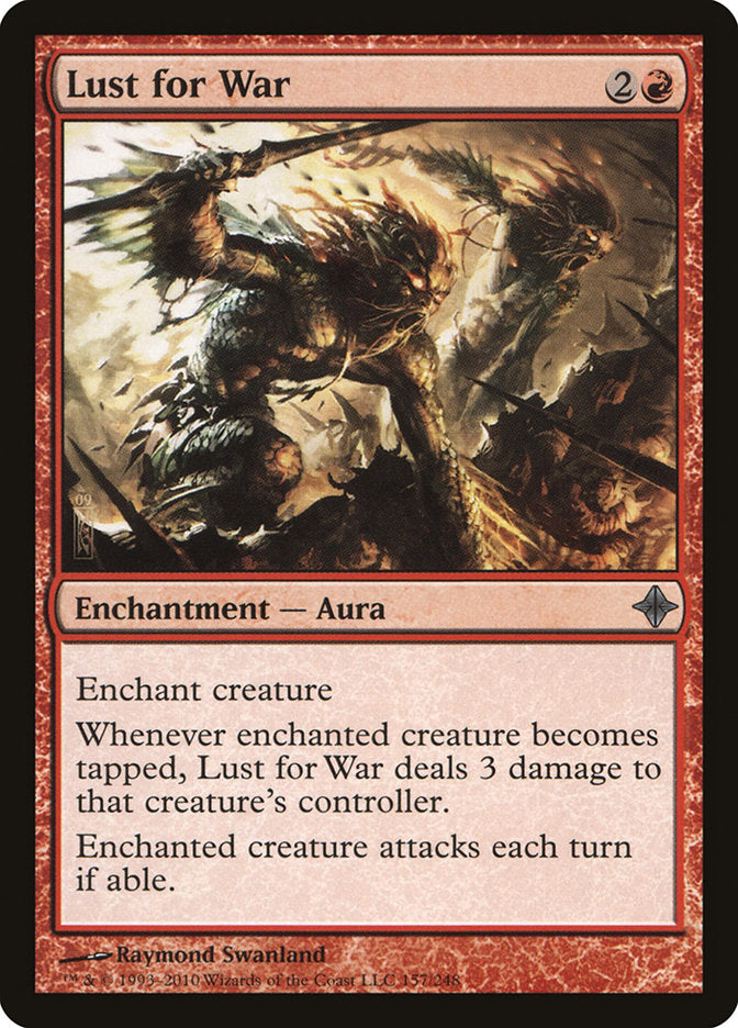 Lust for War [Rise of the Eldrazi] | Shuffle n Cut Hobbies & Games
