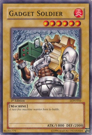Gadget Soldier [LON-010] Common | Shuffle n Cut Hobbies & Games