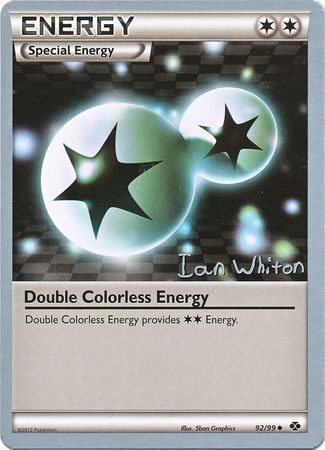 Double Colorless Energy (92/99) (American Gothic - Ian Whiton) [World Championships 2013] | Shuffle n Cut Hobbies & Games
