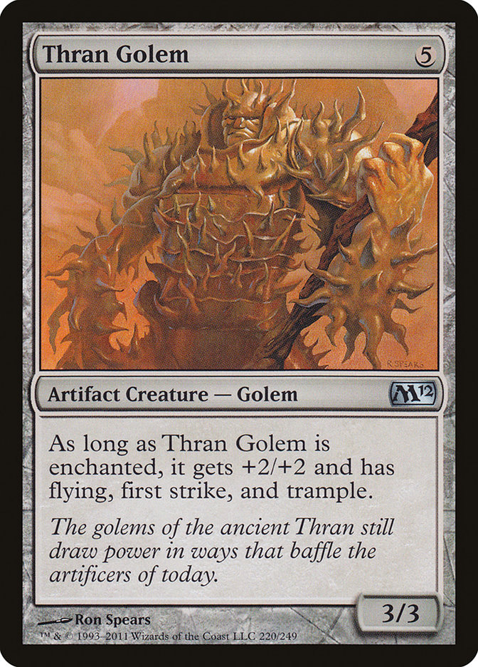 Thran Golem [Magic 2012] | Shuffle n Cut Hobbies & Games