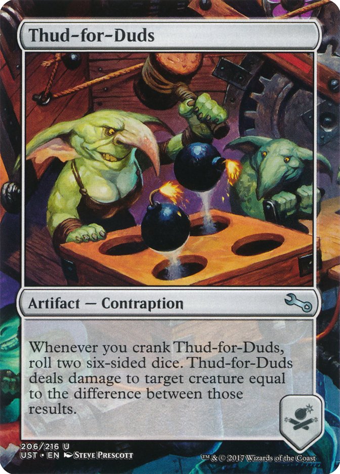 Thud-for-Duds [Unstable] | Shuffle n Cut Hobbies & Games
