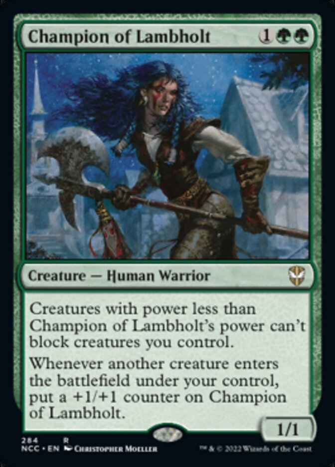 Champion of Lambholt [Streets of New Capenna Commander] | Shuffle n Cut Hobbies & Games