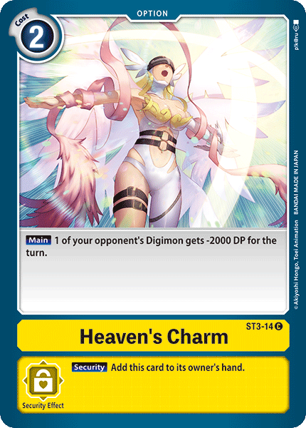 Heaven's Charm [ST3-14] [Starter Deck: Heaven's Yellow] | Shuffle n Cut Hobbies & Games