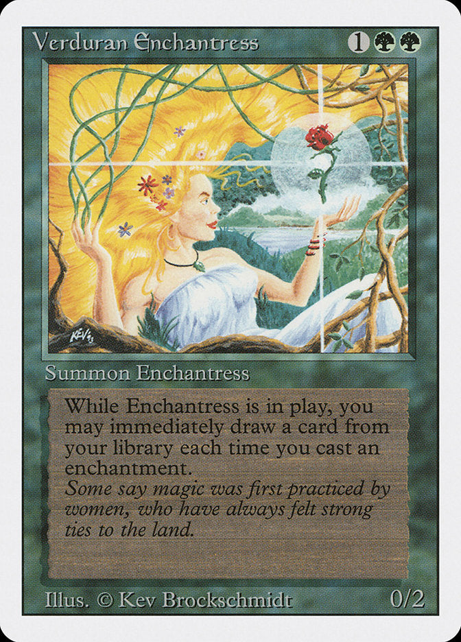 Verduran Enchantress [Revised Edition] | Shuffle n Cut Hobbies & Games
