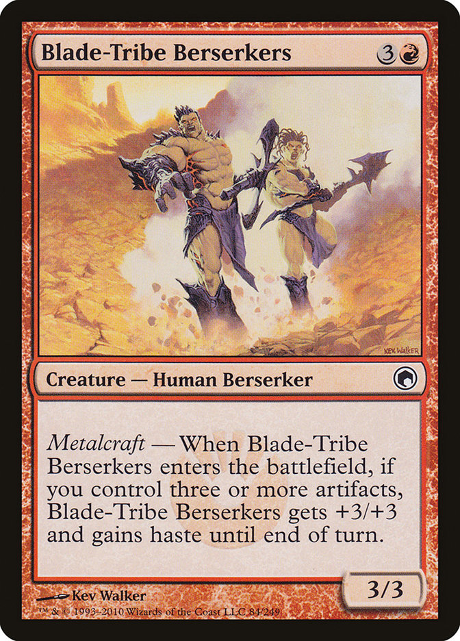 Blade-Tribe Berserkers [Scars of Mirrodin] | Shuffle n Cut Hobbies & Games