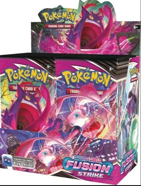 Pokemon TCG - Booster Box: Sword & Shield Fusion Strike Booster Box | Shuffle n Cut Hobbies & Games