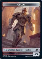 Clue (15) // Golem Double-Sided Token [Modern Horizons 2 Tokens] | Shuffle n Cut Hobbies & Games