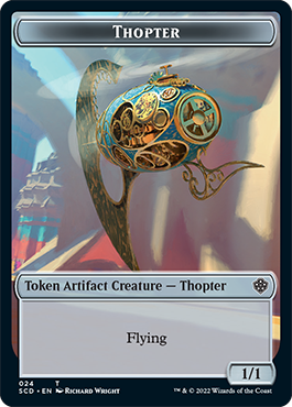 Elephant // Thopter Double-Sided Token [Starter Commander Decks] | Shuffle n Cut Hobbies & Games