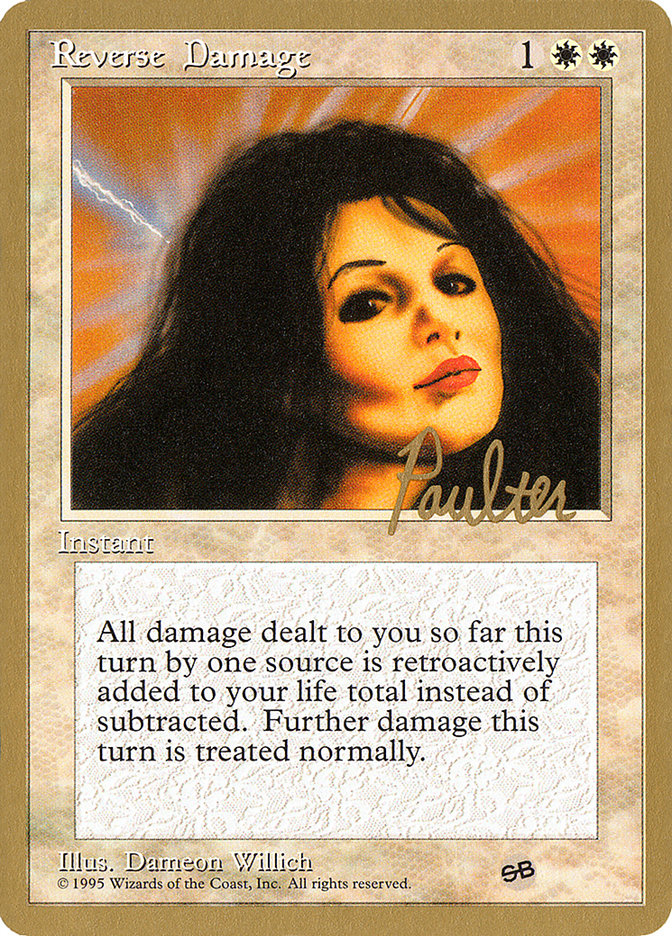 Reverse Damage (Preston Poulter) (SB) [Pro Tour Collector Set] | Shuffle n Cut Hobbies & Games