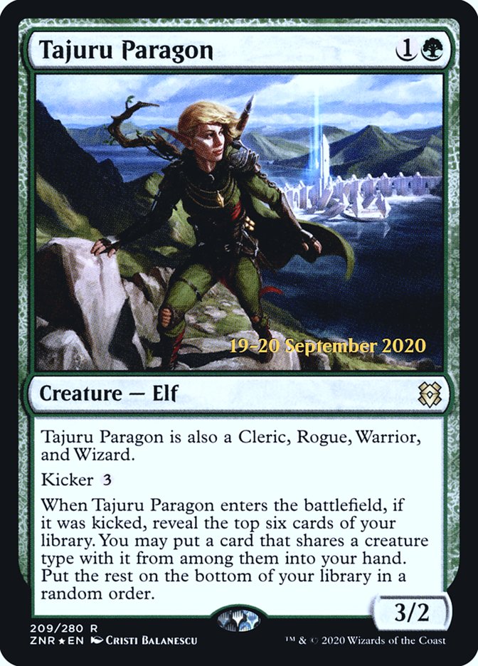 Tajuru Paragon [Zendikar Rising Prerelease Promos] | Shuffle n Cut Hobbies & Games