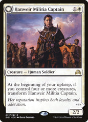 Hanweir Militia Captain // Westvale Cult Leader [Shadows over Innistrad] | Shuffle n Cut Hobbies & Games