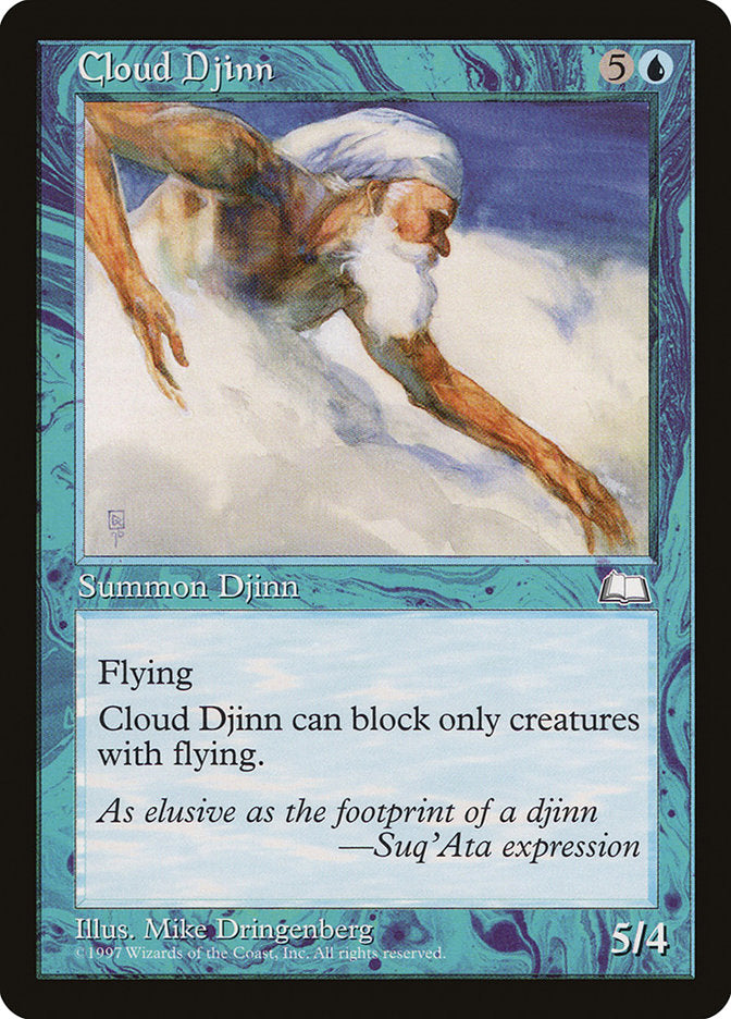 Cloud Djinn [Weatherlight] | Shuffle n Cut Hobbies & Games