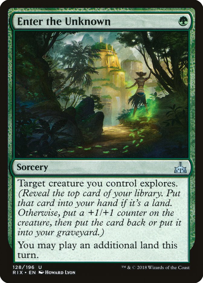 Enter the Unknown [Rivals of Ixalan] | Shuffle n Cut Hobbies & Games