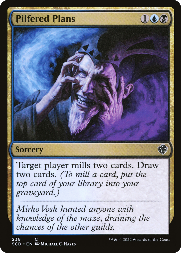 Pilfered Plans [Starter Commander Decks] | Shuffle n Cut Hobbies & Games