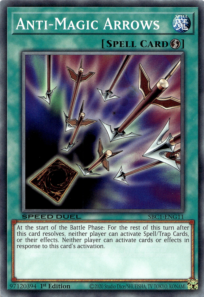 Anti-Magic Arrows [SBC1-ENG11] Common | Shuffle n Cut Hobbies & Games