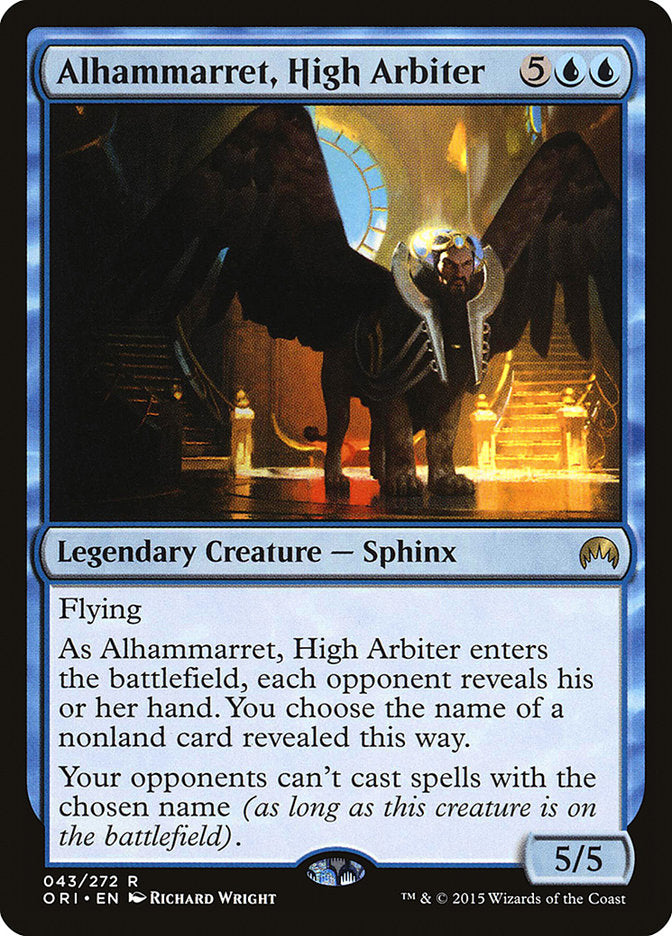 Alhammarret, High Arbiter [Magic Origins] | Shuffle n Cut Hobbies & Games