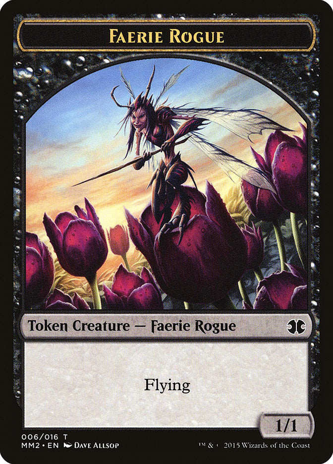 Faerie Rogue Token [Modern Masters 2015 Tokens] | Shuffle n Cut Hobbies & Games