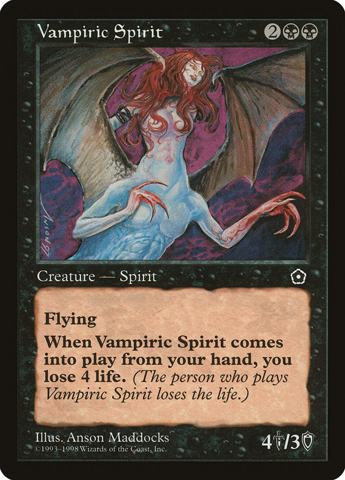 Vampiric Spirit [Portal Second Age] | Shuffle n Cut Hobbies & Games