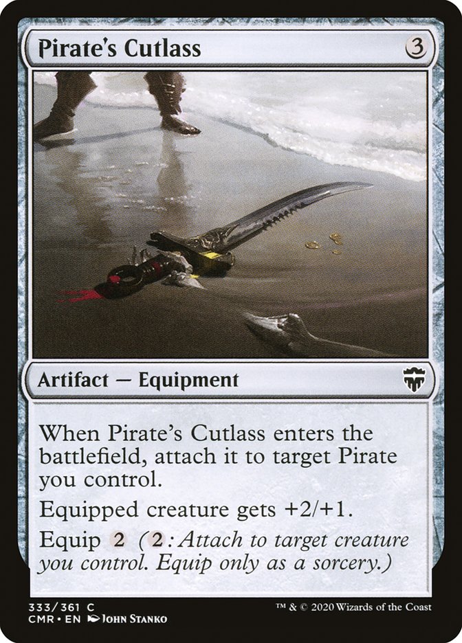Pirate's Cutlass [Commander Legends] | Shuffle n Cut Hobbies & Games