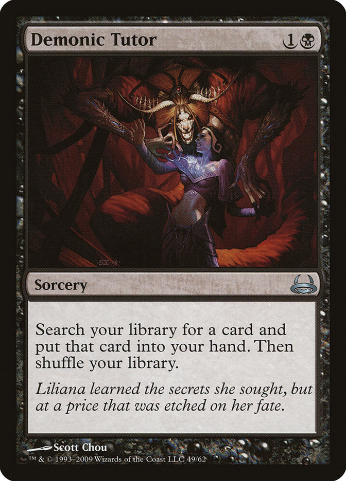 Demonic Tutor [Duel Decks: Divine vs. Demonic] | Shuffle n Cut Hobbies & Games