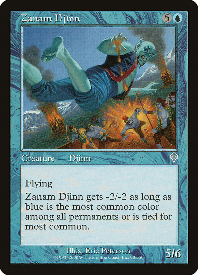 Zanam Djinn [Invasion] | Shuffle n Cut Hobbies & Games