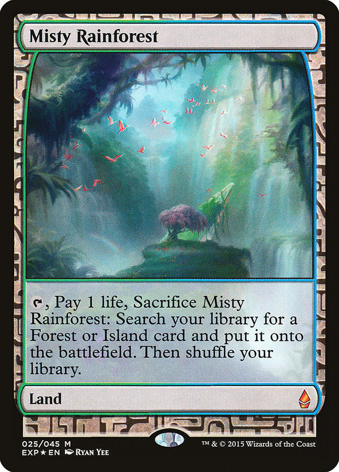 Misty Rainforest [Zendikar Expeditions] | Shuffle n Cut Hobbies & Games