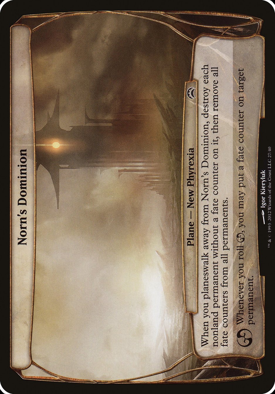 Norn's Dominion (Planes) [Planechase 2012 Planes] | Shuffle n Cut Hobbies & Games