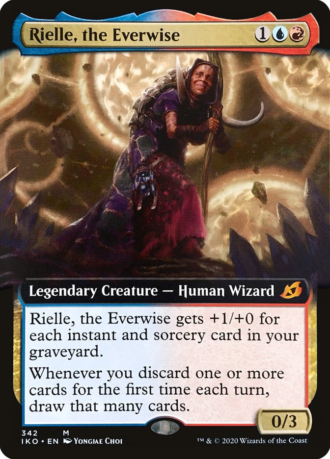 Rielle, the Everwise (Extended Art) [Ikoria: Lair of Behemoths] | Shuffle n Cut Hobbies & Games