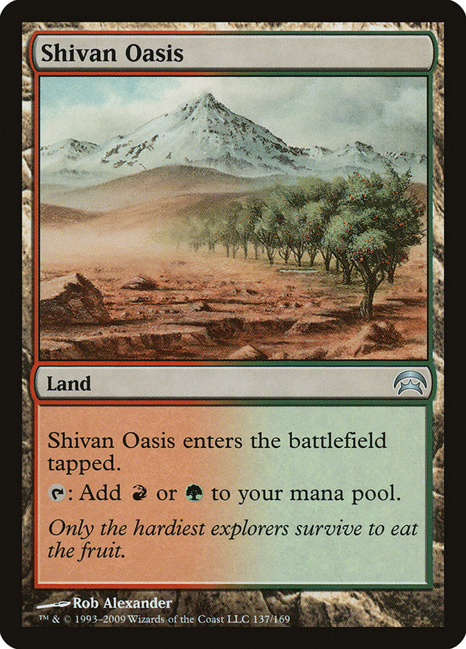 Shivan Oasis [Planechase] | Shuffle n Cut Hobbies & Games