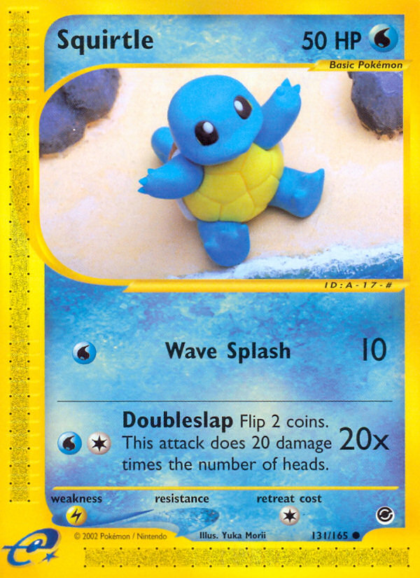 Squirtle (131/165) [Expedition: Base Set] | Shuffle n Cut Hobbies & Games