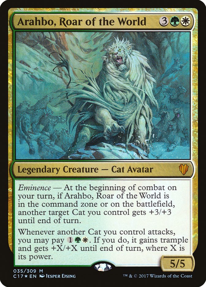 Arahbo, Roar of the World [Commander 2017] | Shuffle n Cut Hobbies & Games